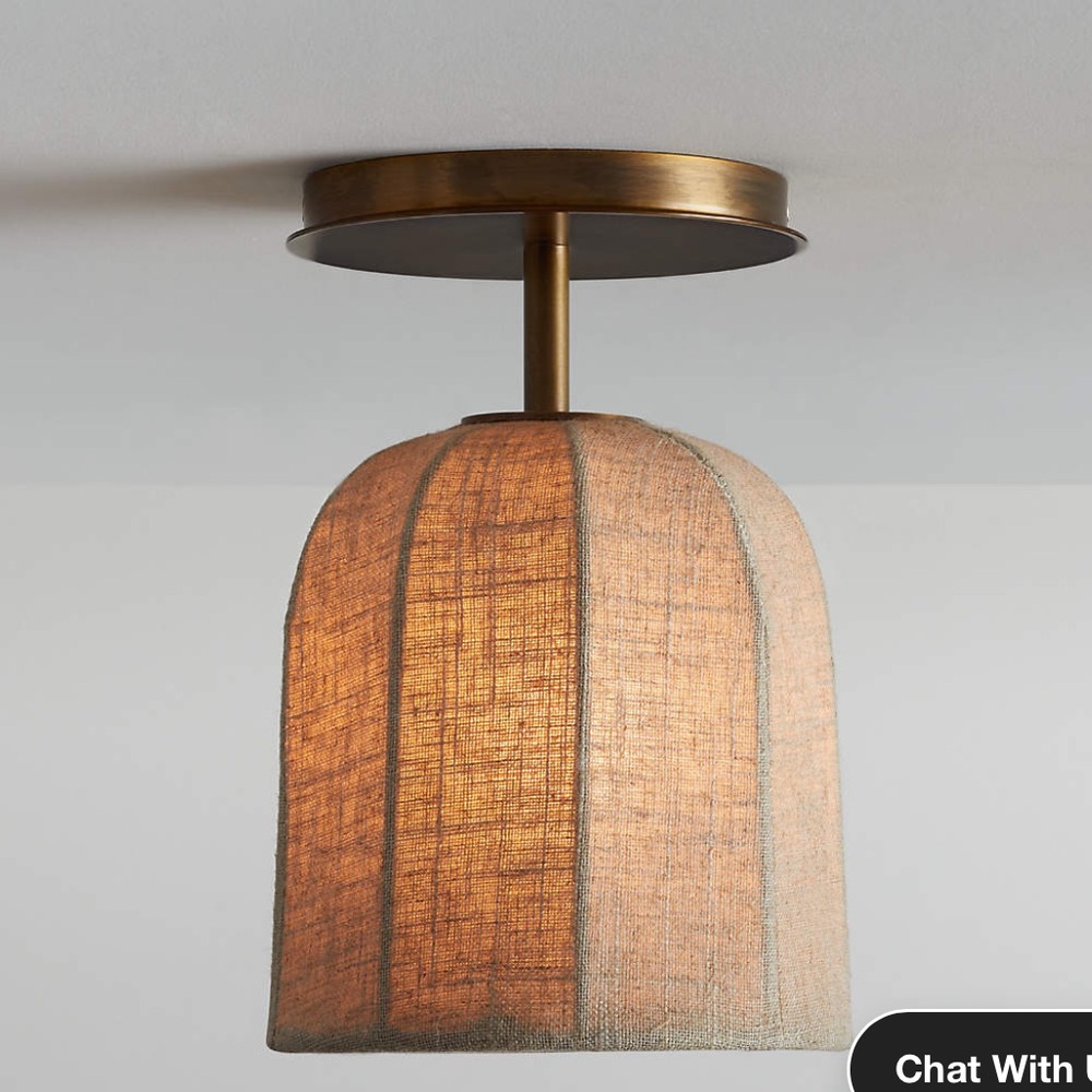 Crate & Barrel Flush Mount Light